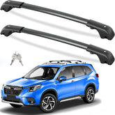 Lockable Roof Rack Cross Bars Compatible with Subaru Forester 2014-2025 with Raised Side Rails (Not for Wilderness)